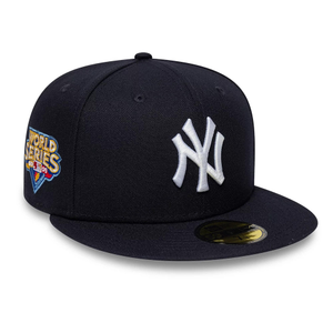 New York Yankees MLB Sidepatch Satin Lined Navy 59FIFTY Fitted Cap