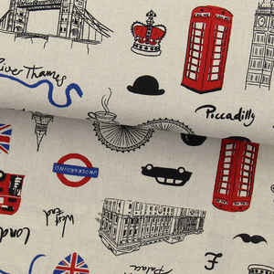 Toile de coton canvas premium - London