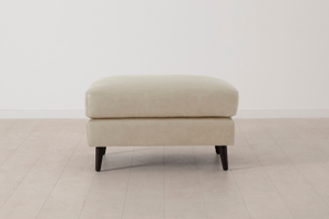 Model 10 - Ottoman - Leather Oyster