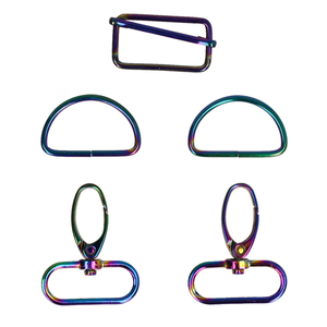 Ensemble de boucles pour sacs & bananes 32 mm - Rainbow