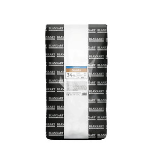 Blanxart Professional RA Sants 34% milk chocolate mini buttons - 12kg