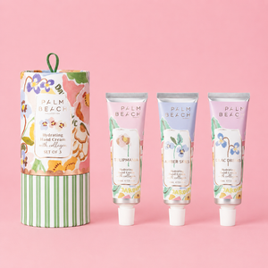 Fleur Jardin Hand Cream Trio by Palm Beach Collection