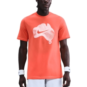 Nike Court Dri-FIT Maglietta - Turf Orange/Sail