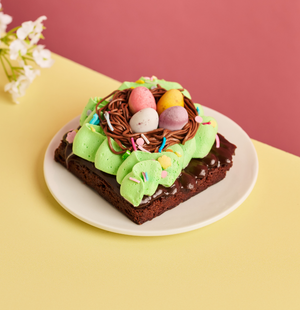 Easter Nest Chilled Brownie