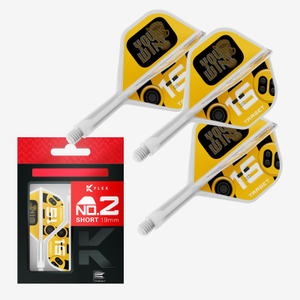 Target Darts You Win K-Flex Short No.2 Shape Flight and Shaft