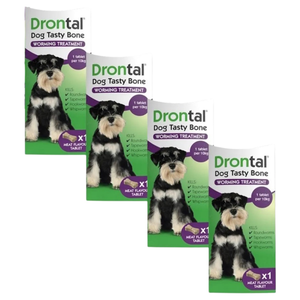 Drontal Tasty Bone Spring Worming Bundle for Dogs