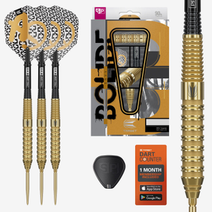 Target Darts Bolide Envy 02 90% Tungsten 24g Swiss Point Steel Tip Darts Set