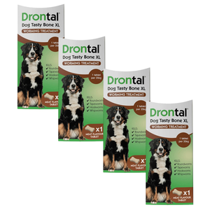 Drontal Tasty Bone XL Spring Worming Bundle for Dogs