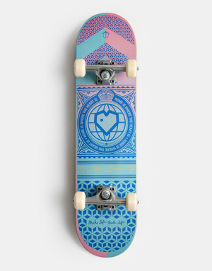 Blueprint x Sky Brown x MLSL Home Heart Complete Skateboard - 7.25"