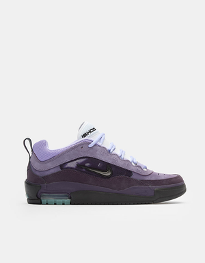 Nike SB Air Max Ishod Skate Shoes - Grand Purple/Black-Noble Purple