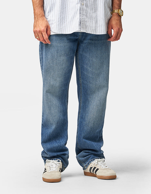 Carhartt WIP Marlow Pant - Blue (Worn Bleached)