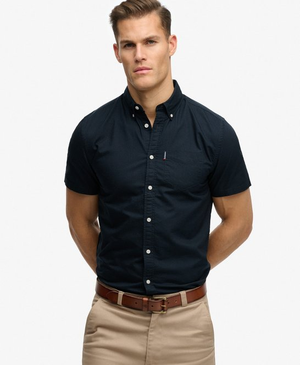 Essentials Oxford Kurzarmhemd