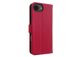 Premium Leather Wallet Case for Apple iPhone 17e - French Rose