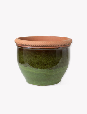 Coleshill Planter 48cm - Ceramic, Olive