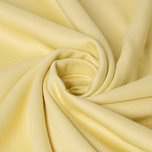 Tissu twill lin viscose Liva Eco Vanilla Ice - Atelier Brunette