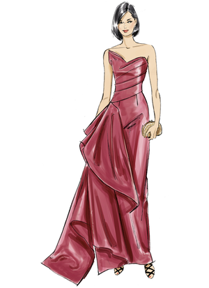 Patron de robe - Vogue 2131