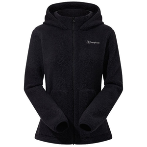 Damen Darria Hooded Fleecejacke (Schwarz)