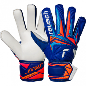 Reusch Attrakt Solid Junior - blue-orange  - 6