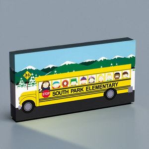 South Park School Bus Letterbox Light Up Canvas