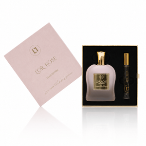 Les Essentiels de Lomani L'or Rose Gold Edition Gift Set - 3.4 oz.