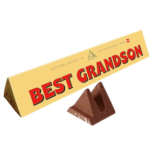 Toblerone "Best Grandson" Milk Chocolate Bar 340g
