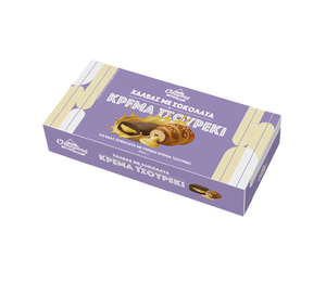 Chocolate Halva with Tsoureki Cream Filling 300g Olympos