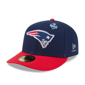 New England Patriots NFL Draft 2026 Dark Blue 59FIFTY Fitted Cap