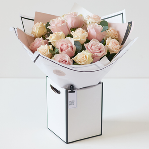 Beautifully Simple Pink Rose Bouquet