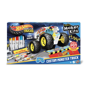Hot Wheels Monster Trucks Custom Creative Maker Craft Set
