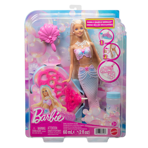 Barbie Bubble Sparkle Mermaid Doll