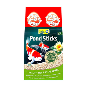 Tetra Pond Sticks 40L + 10L Free (Total 50L)