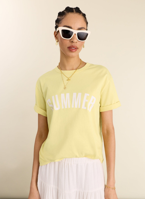 Kit Organic Cotton Tee - UK 10 | EU 36 | US 06 / Butter Yellow