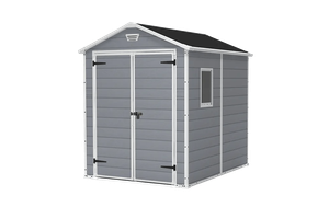 Manor Shed 6x8ft - Grey