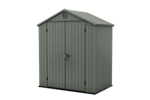 Darwin Shed 6x4ft Double Door - Green