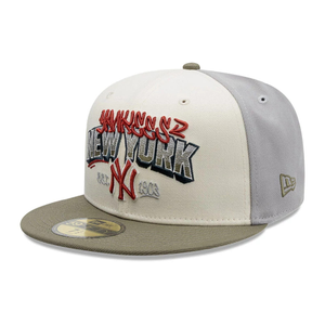 New York Yankees MLB Tagged Grey 59FIFTY Fitted Cap