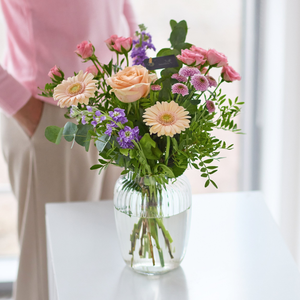 Luxury Pastel Bouquet in a Vase