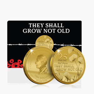 Gallipoli Remembrance - They Shall Grow Not Old 1/1000oz Solid Gold Coin