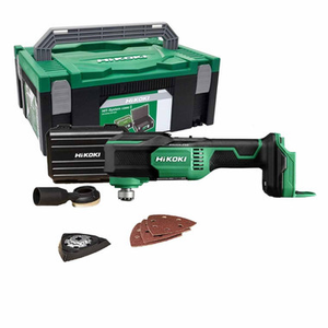 HiKOKI CV18DAW2Z 18V Brushless Starlock-Plus Multi Tool & Carry Case (Body Only)