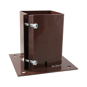 TIMCO Bolt Down Post Support Bolt Secure Oxide Red - 50mm | BDB50