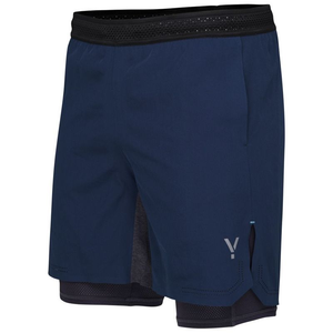 Mens Swift 7 Inch 2-In-1 Shorts (Navy)