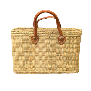 The Safi Medium Basket Tote Bag (one size)