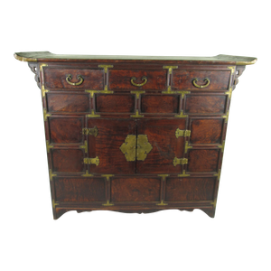 Circa 1900 Korean Apothecary Chest Cabinet