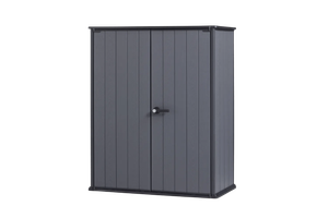 Cortina Alto 1400L Storage Cabinet - Grey