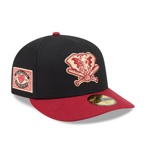 Athletics MLB Team Cards Black 59FIFTY Fitted Cap