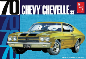 AMT 1143M 1970 Chevy Chevelle SS Car 1:25 Model Kit
