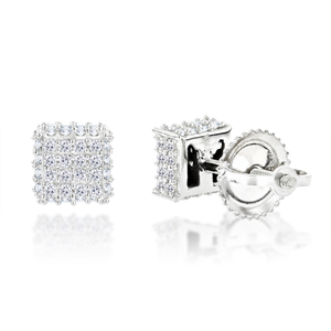 10K Gold Diamond Stud Earrings 0.33ct