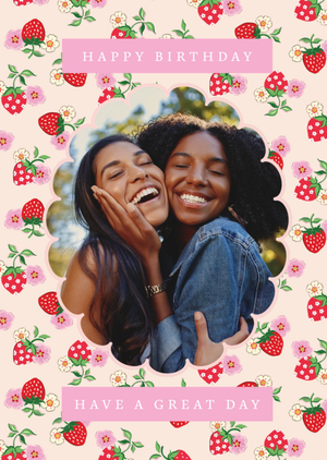 Cath Kidston Have A Great Day Photo Upload Birthday Card