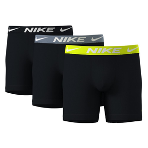 Herren Brief x3 Unterwäsche (Schwarz)