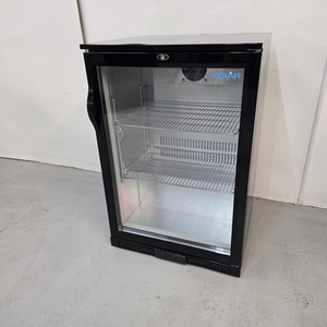 New B Grade Polar Single Glass Door Display Bottle Fridge 138 Litre GL001