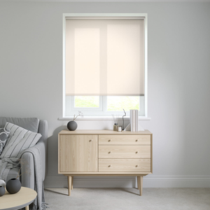 No Drill Windsor Beige Roller Blinds: 1764mm x 950mm Recess